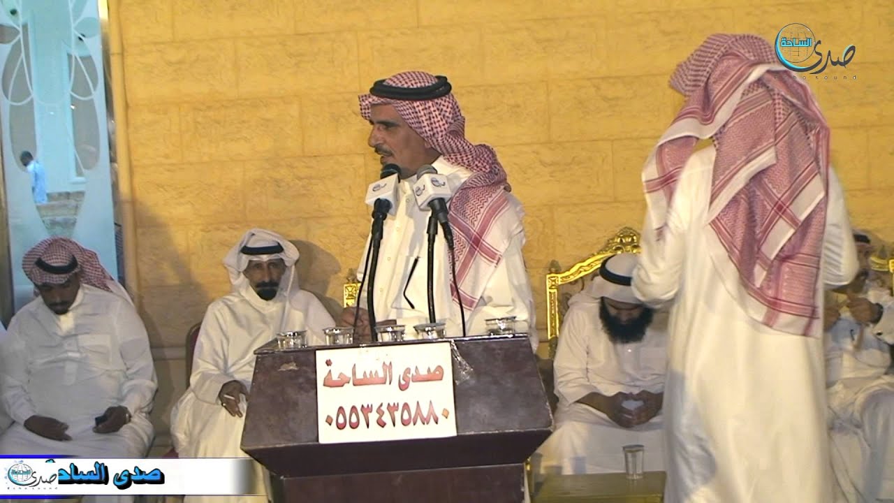 طاروق نواف حياء ودحيم الخياري حفل محمد المشعلي