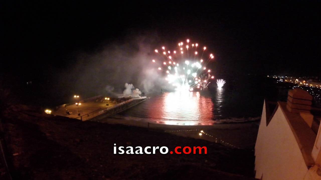 Fuegos Artificiales de Melenara 2016. Telde