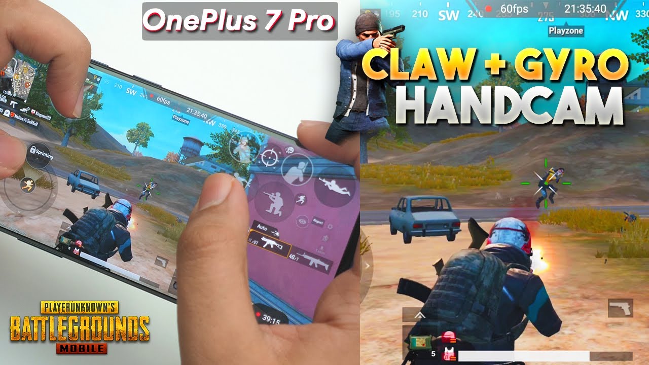 OnePlus 7 Pro- Best mobile for PUBG Mobile? FPS+CLAW GAMEPLAY!