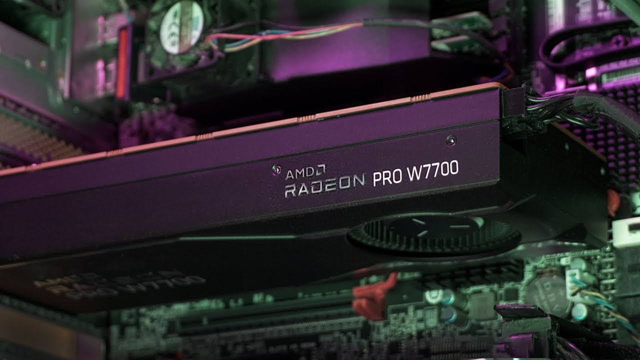 AMD Radeon Pro W7700 Review : For Creators and Professionals