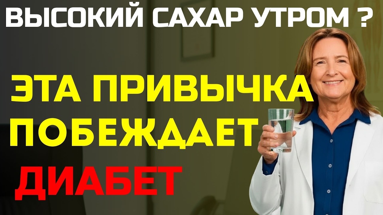 Всего 5 минут утром: Как снизить сахар без лекарств в пожилом возрасте?
