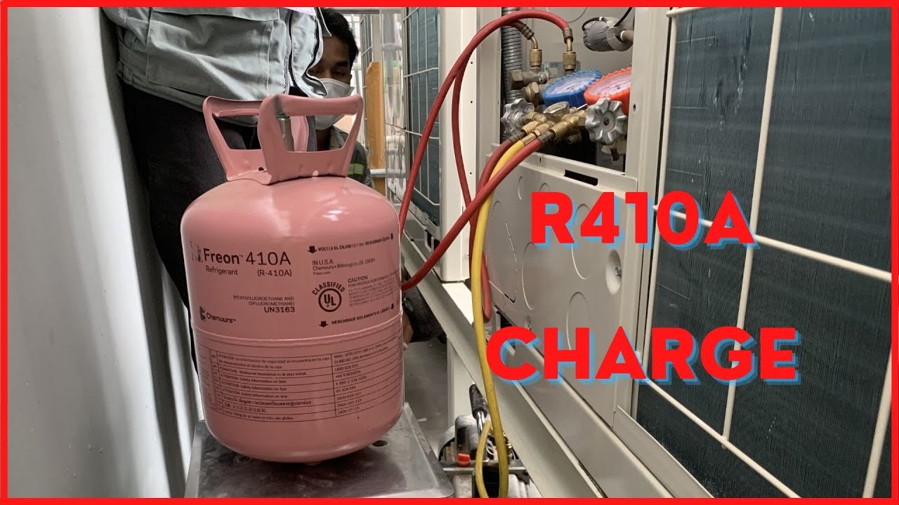 How to charge VRV Refrigerant