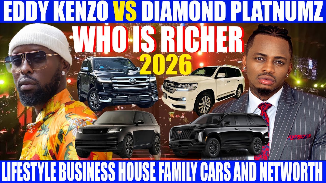 EDDY KENZO VS DIAMOND PLATNUMZ WHO IS RICHER LIFESTYLE BUSINESS HOUSE FAMILY CARS AND NETWORTH 2026