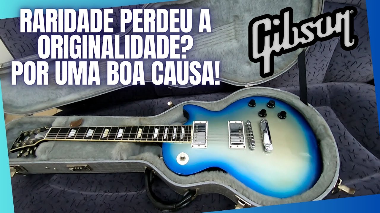 Les Paul Gibson Robot Edição limitada a 1000 unidades Com um problema IMPOSSÍVEL de resolver?