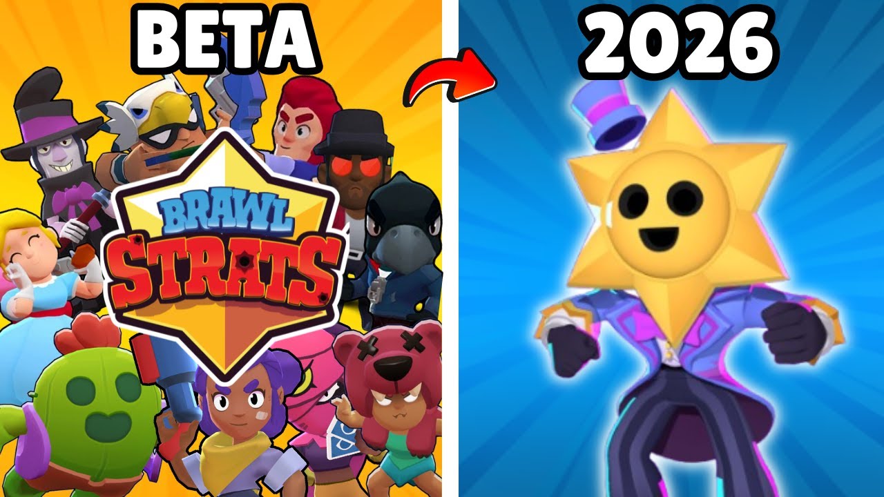 A HISTÓRIA EVOLUTIVA DO BRAWL STARS -  BETA | 2026