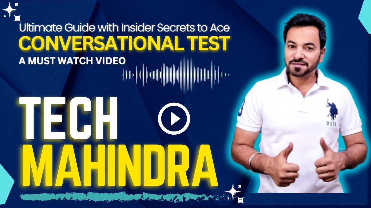 Tech Mahindra Conversational Test | Versant Test Tech Mahindra | Tech Mahindra
