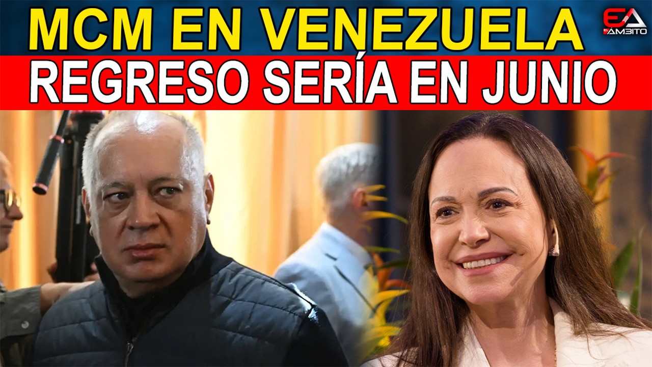 🔴 MARÍA CORINA SE ALISTA PARA LA FASE 3 DE TRANSICIÓN EN VENEZUELA