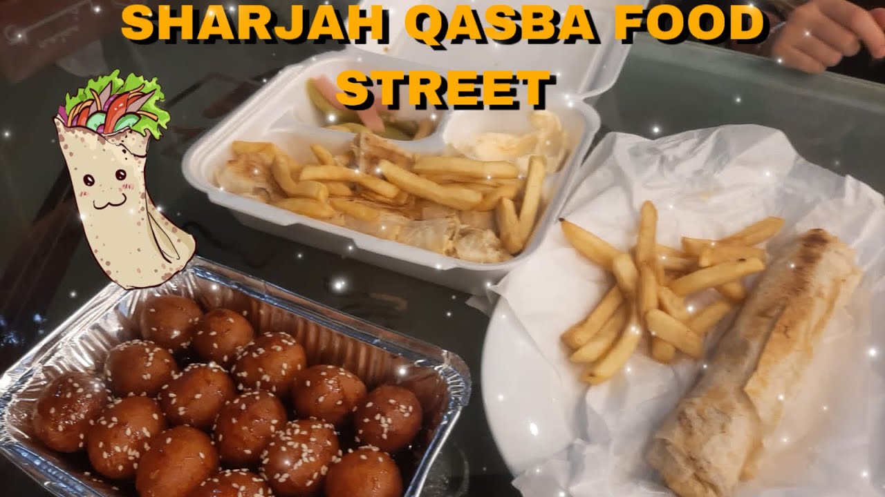 Sharjah Qasba Food Street Vlog 🌙 | Weekly Flavors and Vlogs