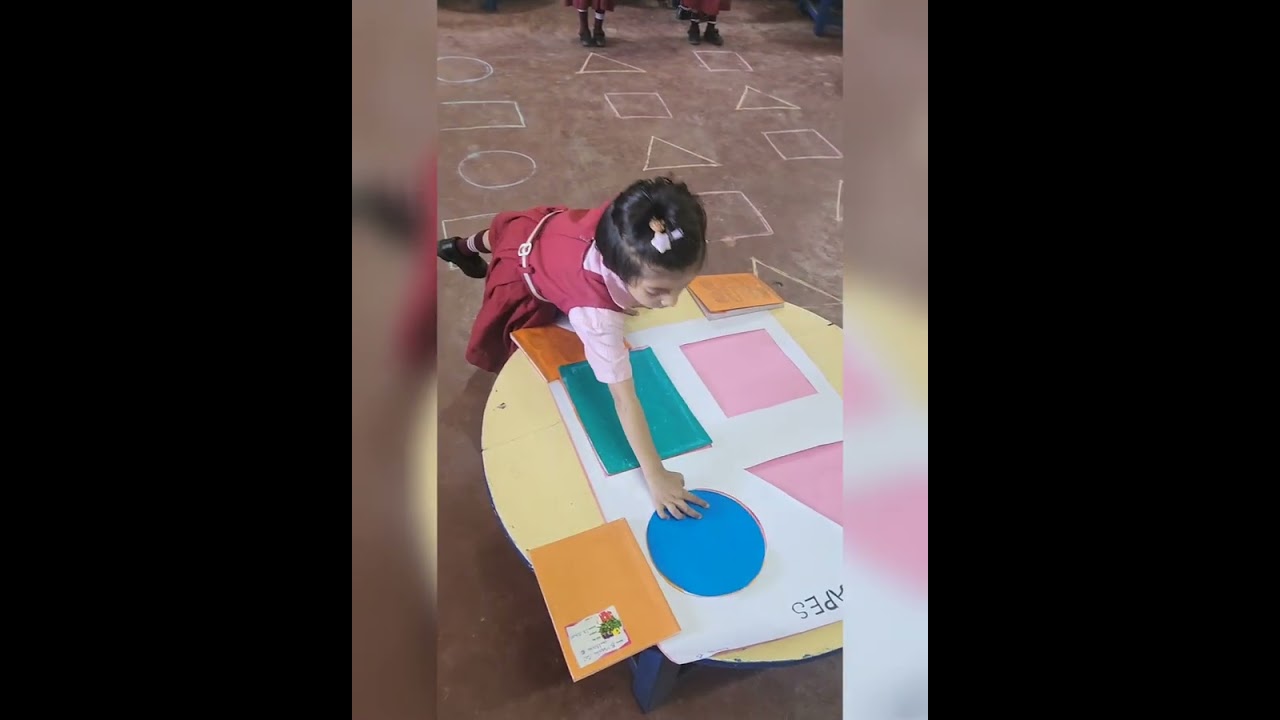 🎉 Shapes Activity by LKG-C Students | L.K. Matric Hr Sec School 🎉