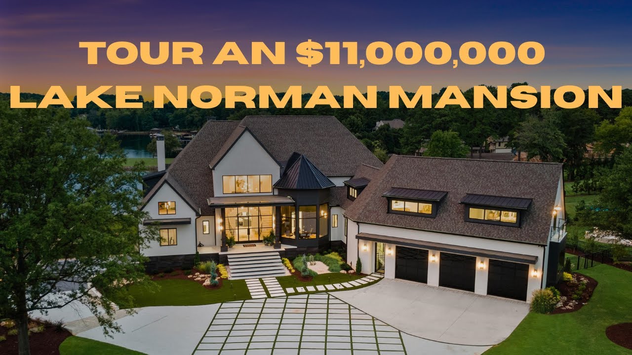 Tour an $11,000,000 Lake Norman Mansion