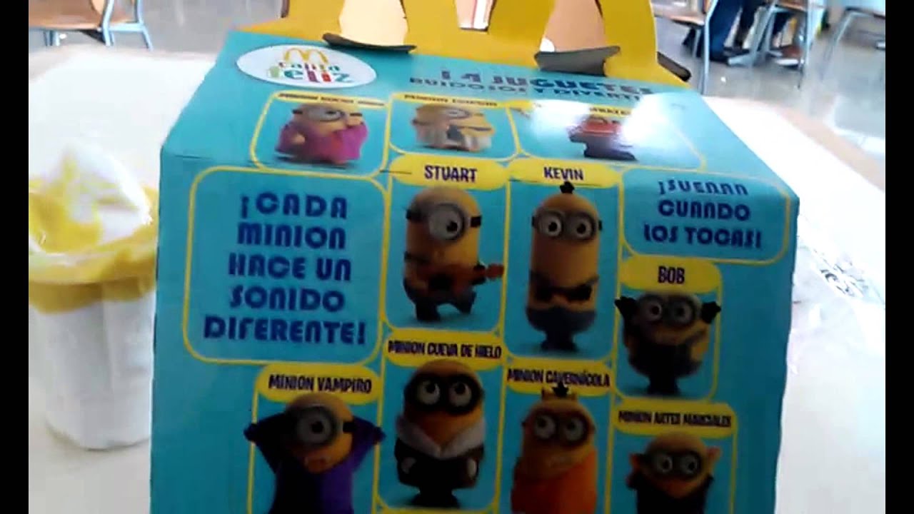 Cajita Feliz McDonald´s Minions La Pelicula (Junio/Julio 2015) Parte 2