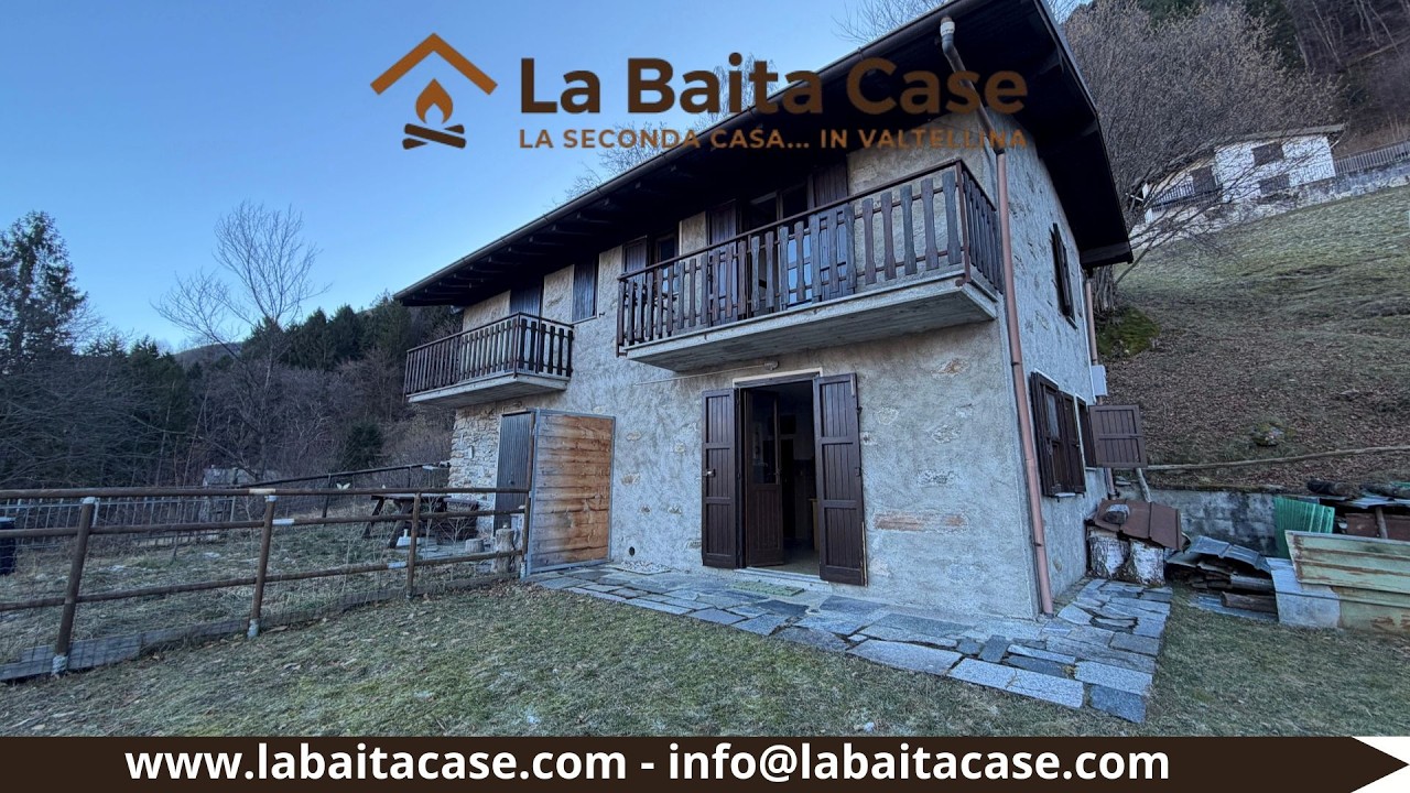IN VENDITA: Porzione di baita con terreno GE0313RC – La Baita Case