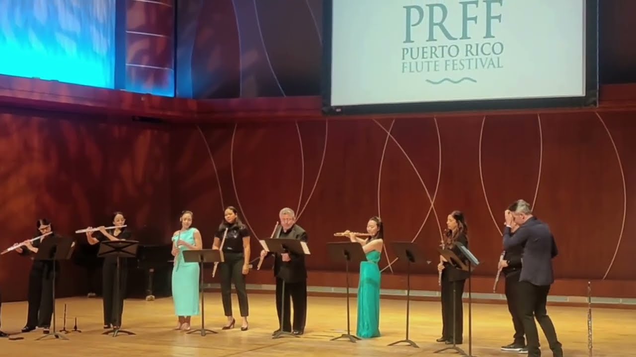 Stac Flat  - Puerto Rico Flute Festival 2025, Artist Flute Ensemble