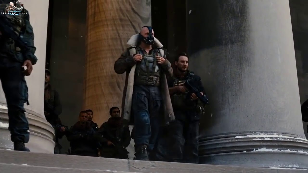 BATMAN VS BANE BATALHA FINAL-BATMAN O CAVALEIRO DAS TREVAS RESSURGE