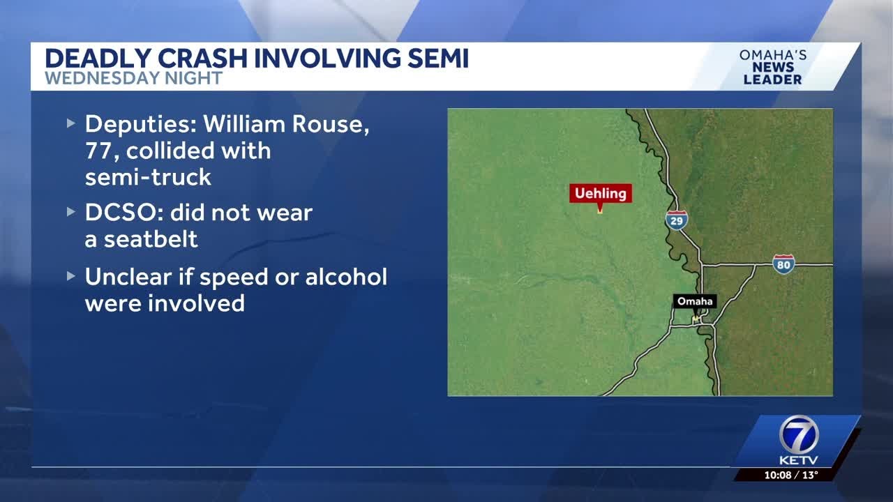 Dodge County Sheriff's Office identifies 77-year-old man killed in wrong-way cras