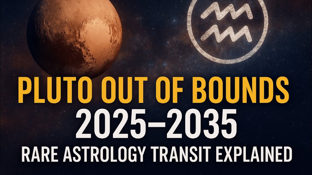 Pluto Out of Bounds 2025–2035 | Astrology Predictions, Aquarius Era & Global Changes