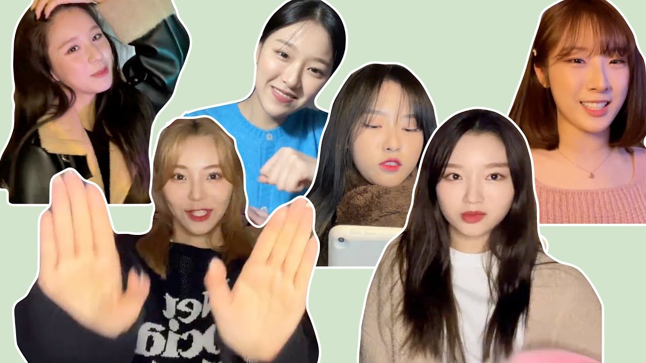 LOONA reacting to yummy-yummy stage