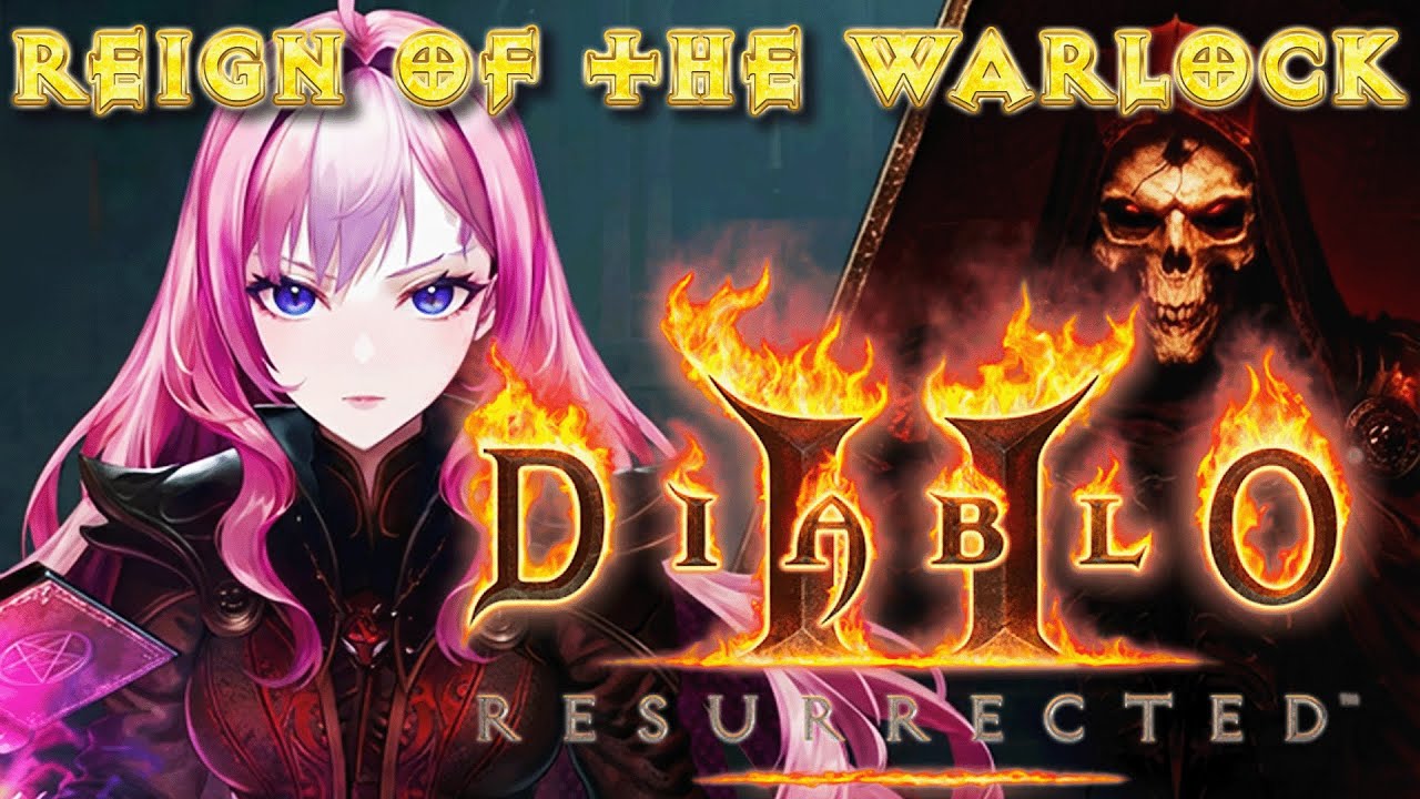 #01【D2R】WARLOCKビルドを考えながらプレイ＆レビュー｜DIABLO2【ディアブロ2リザレクテッド】
