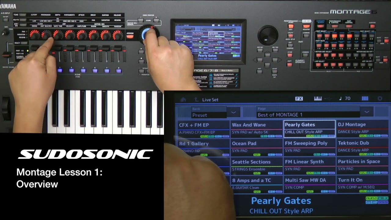 Yamaha Montage Video Tutorial - 1: Introduction