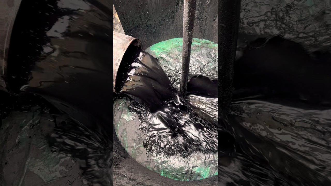 How Black PU Sponge Is Made in Factory | PU Foam Manufacturing Process