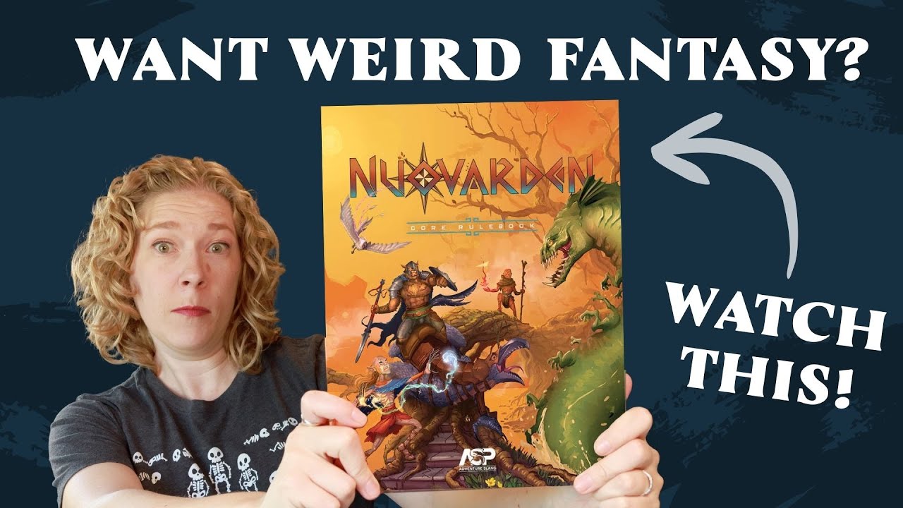 Nuovarden RPG Review + GIVEAWAY — Discover Earth-Punk Fantasy
