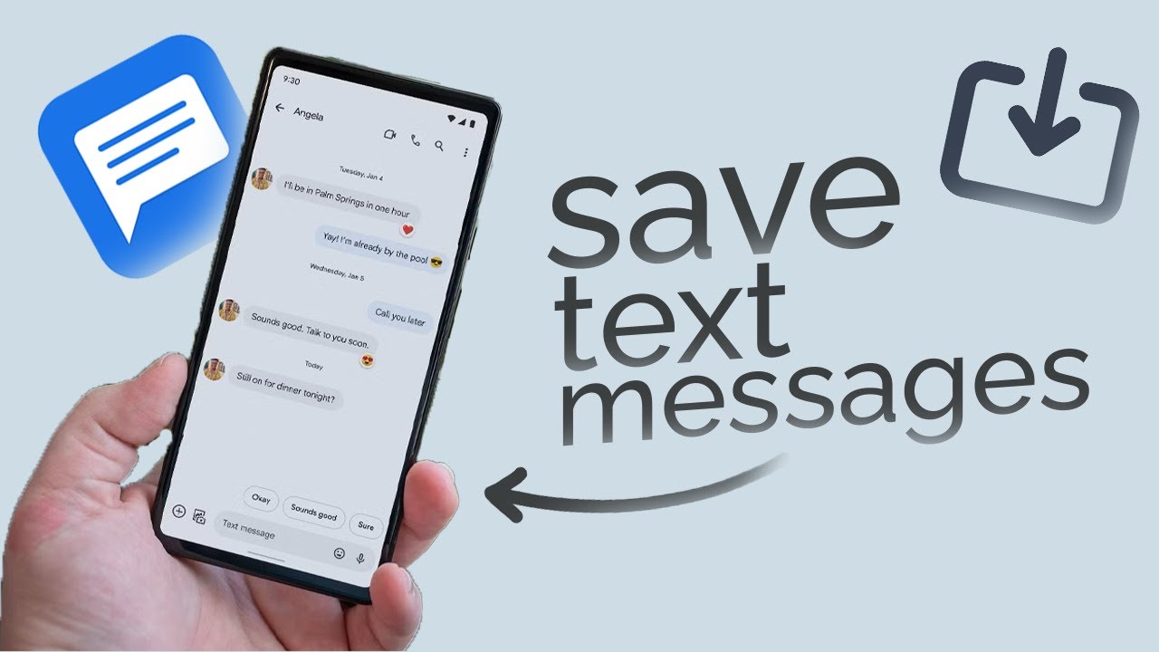 How to Save Text Messages on Android (tutorial)