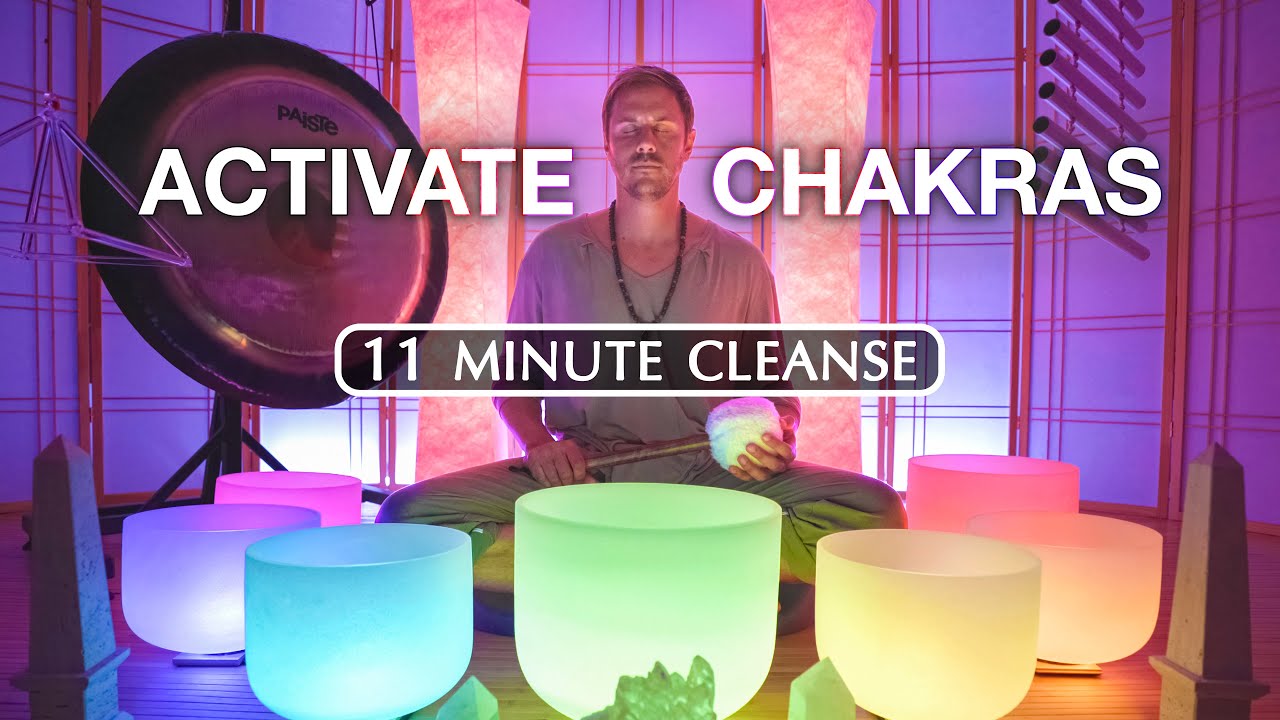 QUICK **13 Chakras Activation** (10 minute sound bath)