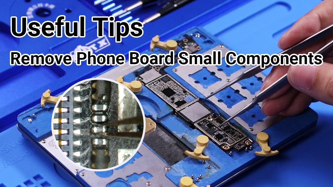 How to Remove and Reball Resistors, Inductors and Capacitors | Motherboard Repair Lesson
