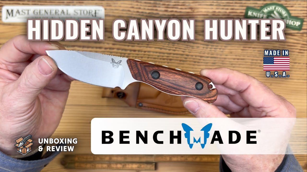 Benchmade | Hidden Canyon Hunter | Fixed Blade Knife