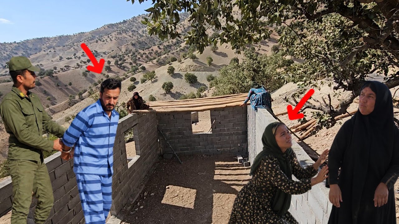 Arezo's crying and pleading:😔💔 Sad for Asghar and the effort to free him