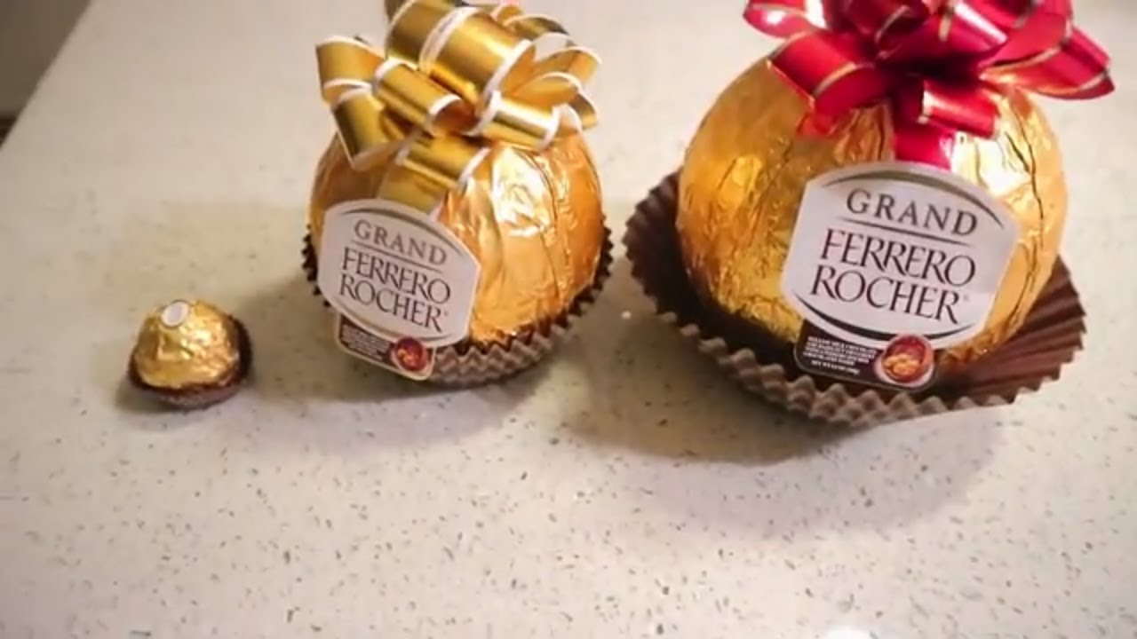 Giant Ferrero Rocher Chocolate!