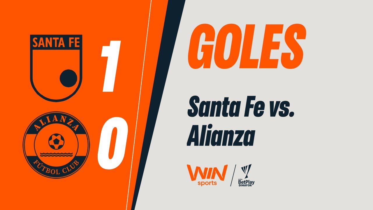 Santa Fe vs. Alianza Valledupar (goles) | Liga BetPlay Dimayor 2025-2 | Fecha 20