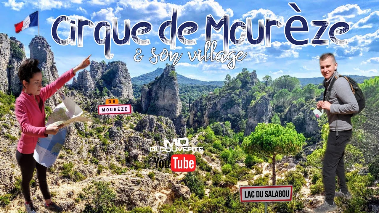 Randonnée du cirque de Mourèze et son village France 4k