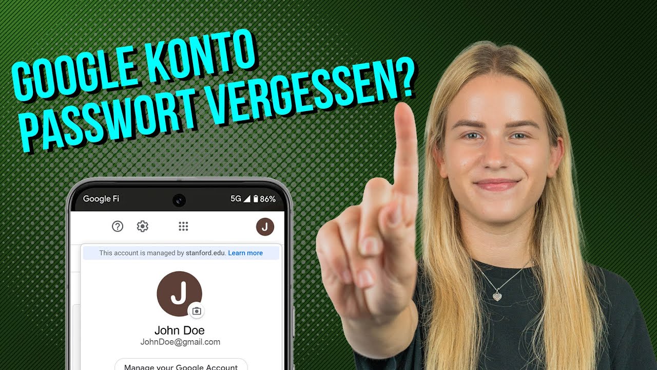 Google Konto Passwort vergessen
