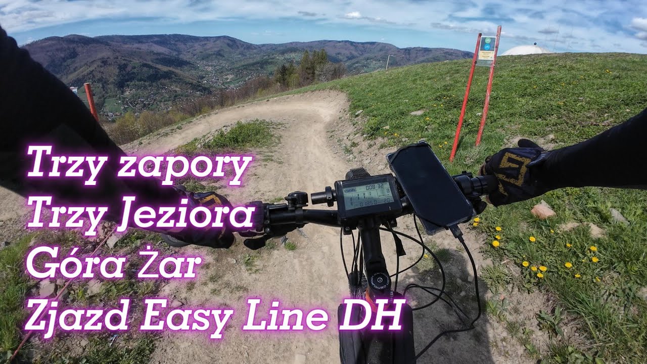 Beskid Mały – 3 Jeziora, 3 Zapory i Góra Żar zjazd DH Easy Line! #beskidy #mtb #downhill