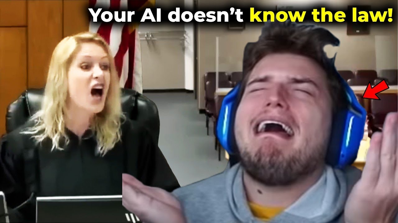 Using AI in court instead of the lawyer right next to you
