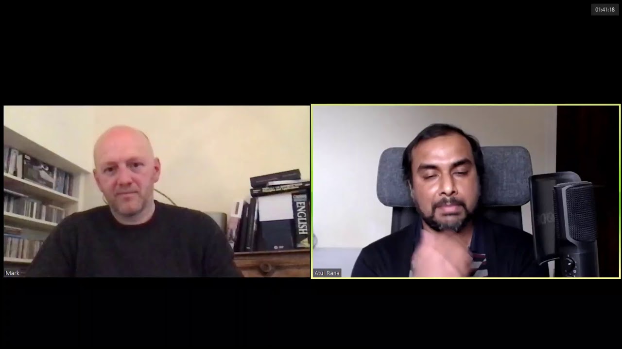 MathsChatLive Episode 1 - Atul Rana and Mark McCourt