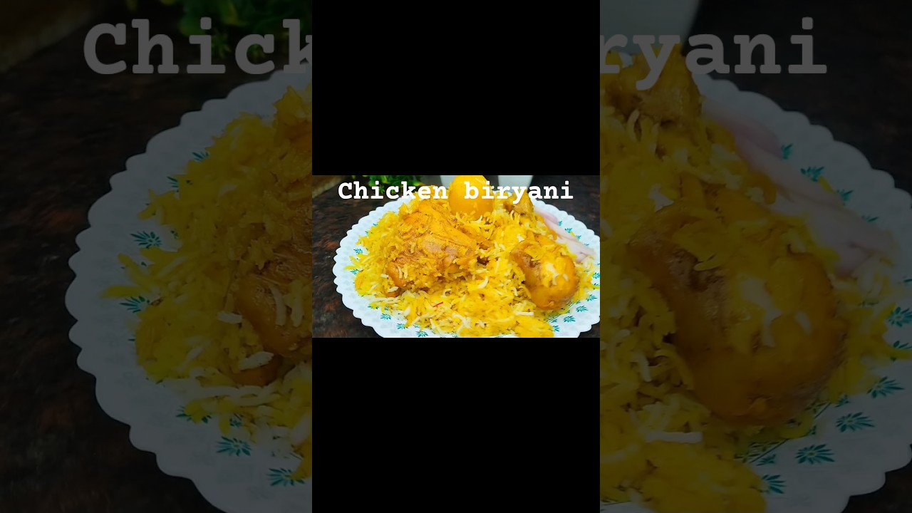 Kolkata Chicken Biryani Recipe😍