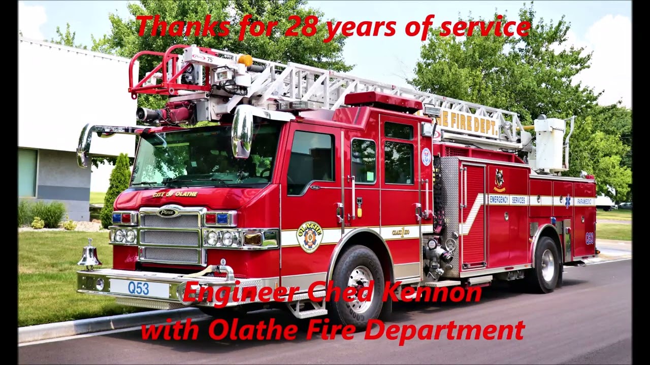 Engineer Ched Kennon OFD Retirement Message July 1, 2022