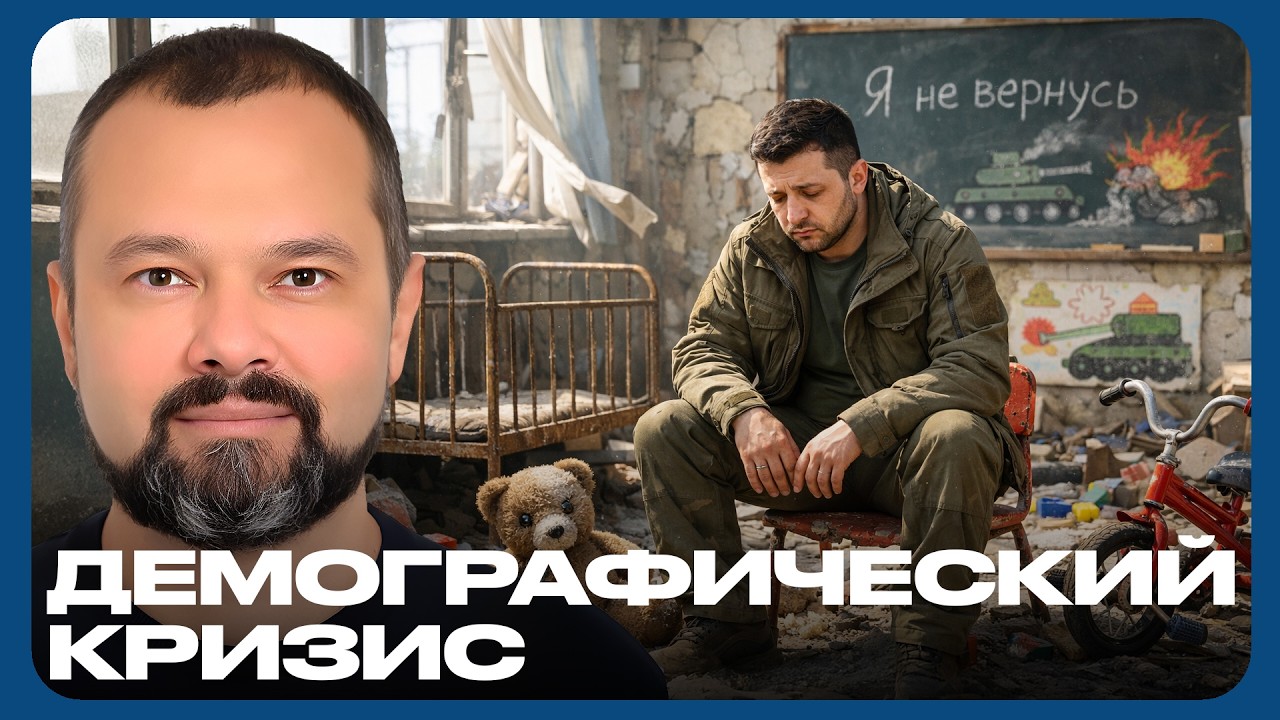 Молодёжь уехала. Дети не родятся. Украина исчезает - Максим Гольдарб