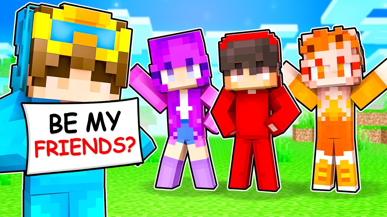 HOW I MET My Friends In Minecraft!
