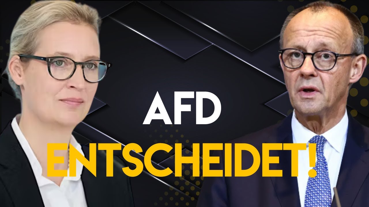 Abstimmung kippt dank AfD – Antrag durch, Merz unter Druck
