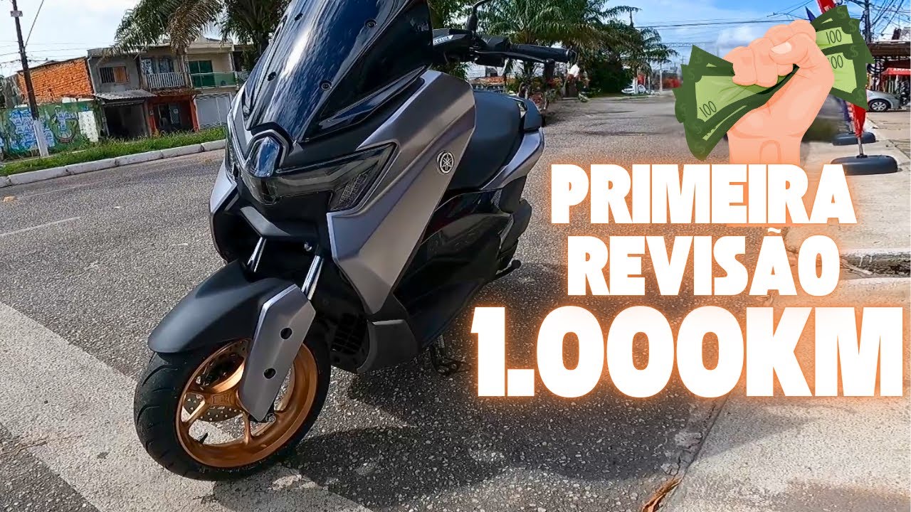 QUANTO CUSTOU A PRIMEIRA REVISÃO DE 1.000KM DA NOVA NMAX 2025!