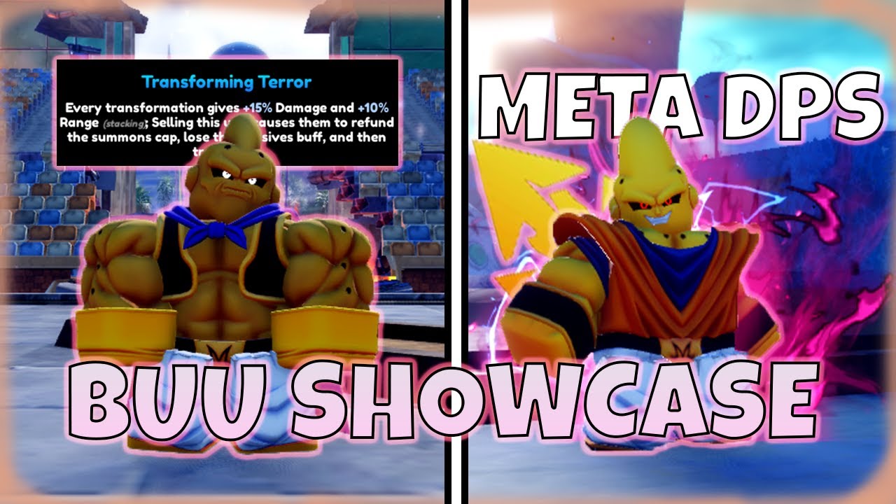 Buu is META DPS + SUPPORT (Anime Vanguards Showcase)