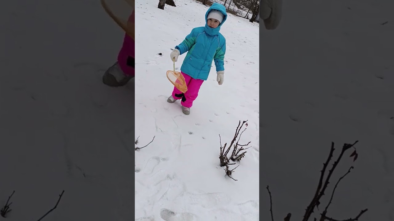 Мира сбивает сосульки. Взрослые жарят шашлык. 🌸 ПАНСЛАВИЗМ В ЦВЕТОЧЕК 🌸 снимает. 23 февраля 2026 г.