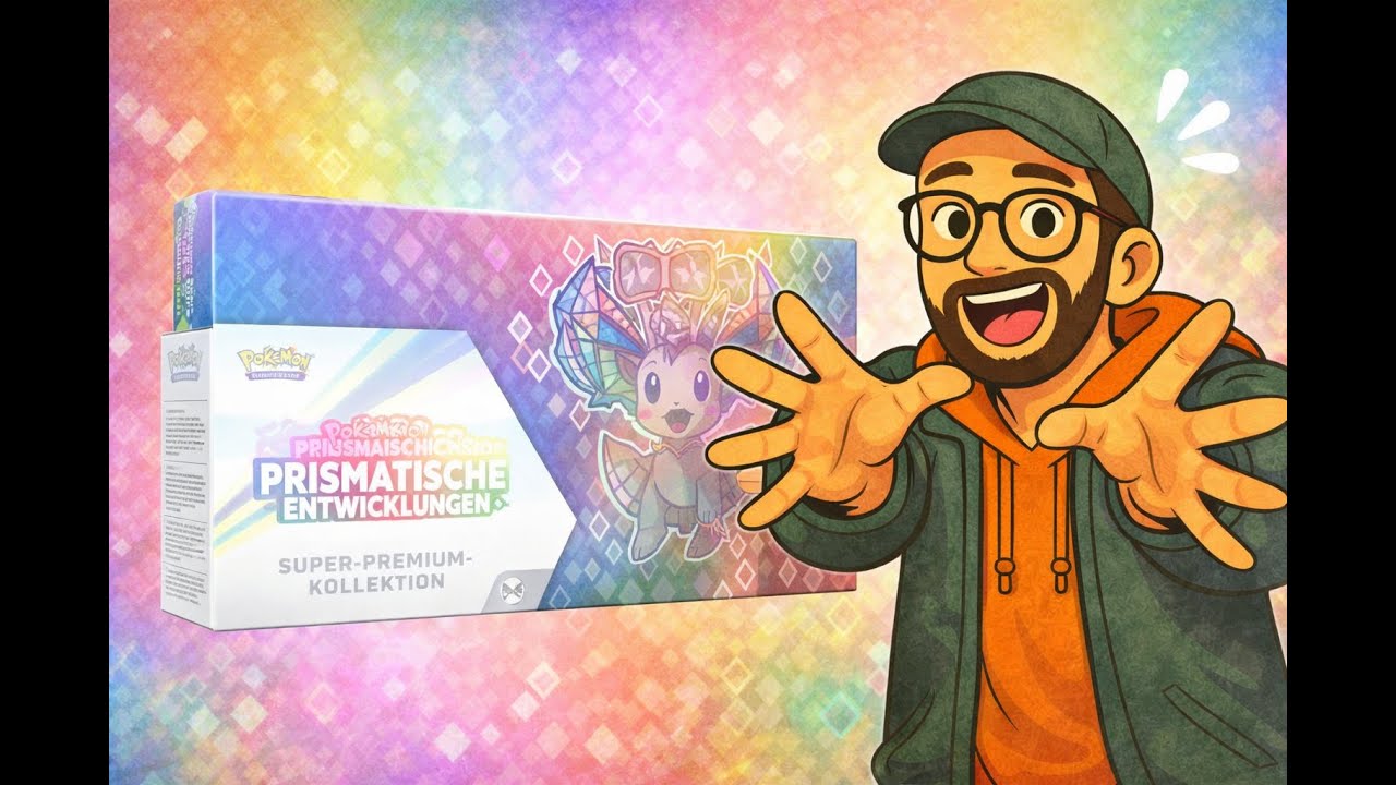 Pokémon TCG - Karmesin und Purpur - Prismatische Entwicklungen Super Premium Kollektion Opening