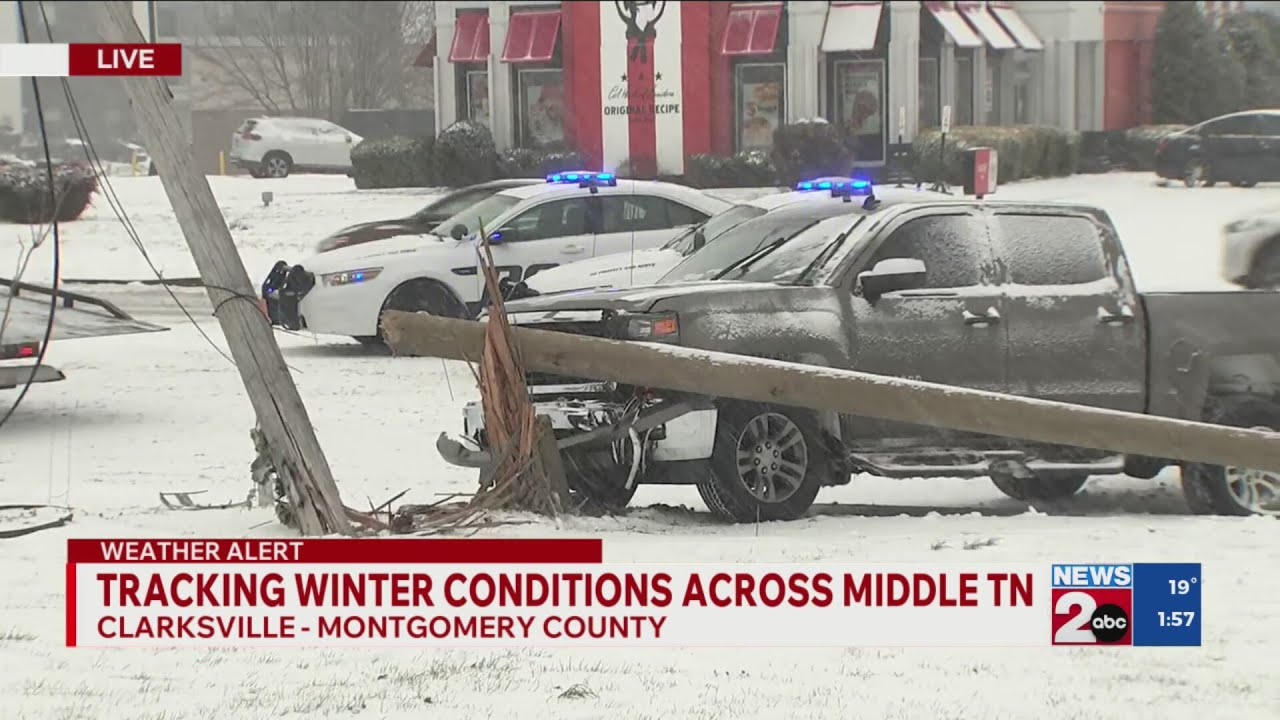 Multiple wrecks in Clarksville