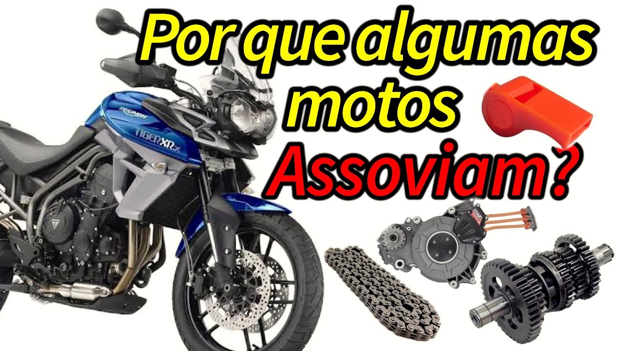 Por que algumas motos assoviam? O som mecânico do Motor - Tiger 800, CB500, Motos eletricas 