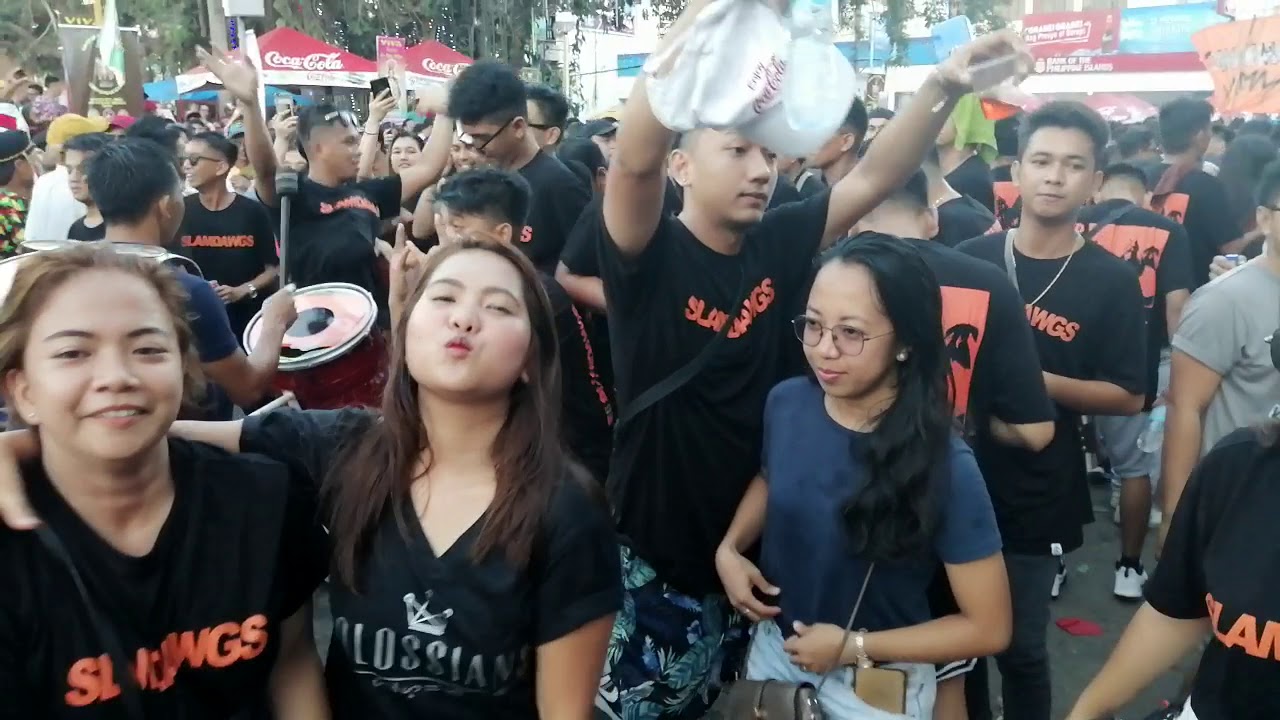 Slamdawgs joins Ati-atihan(feat by Aquarius) in kalibo
