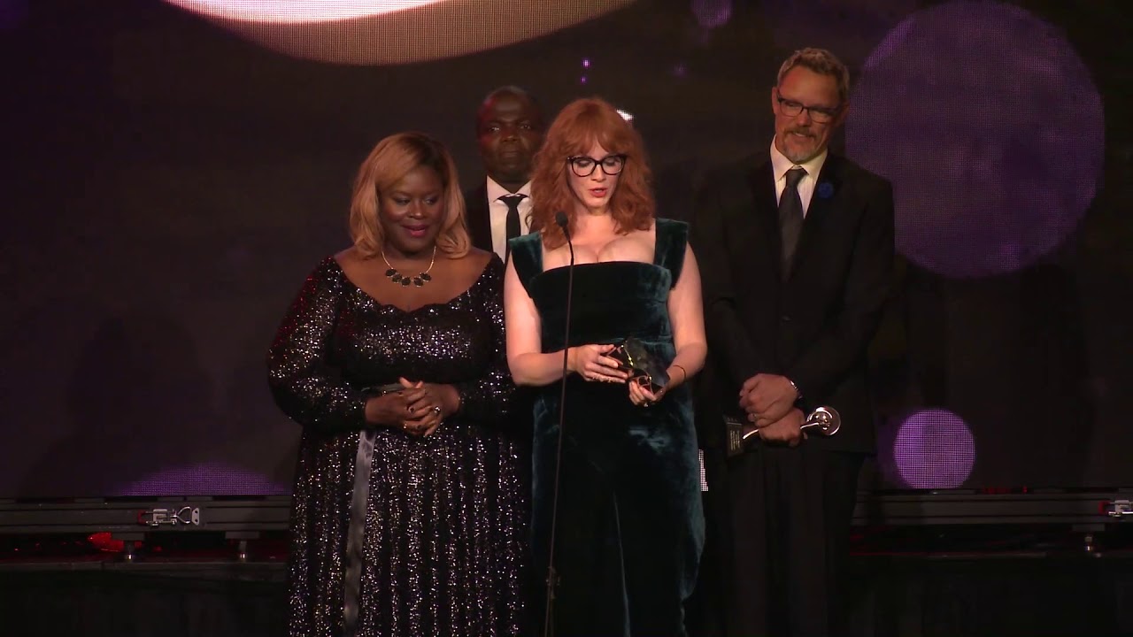 Good Girls Cast Gracie Award Acceptance Speech